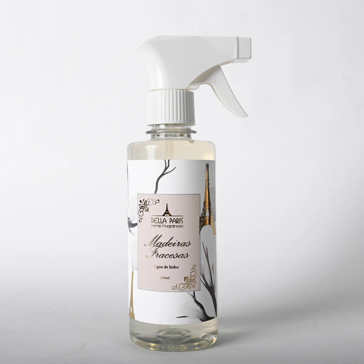Água de linho madeiras francesas 350ml da bella paris