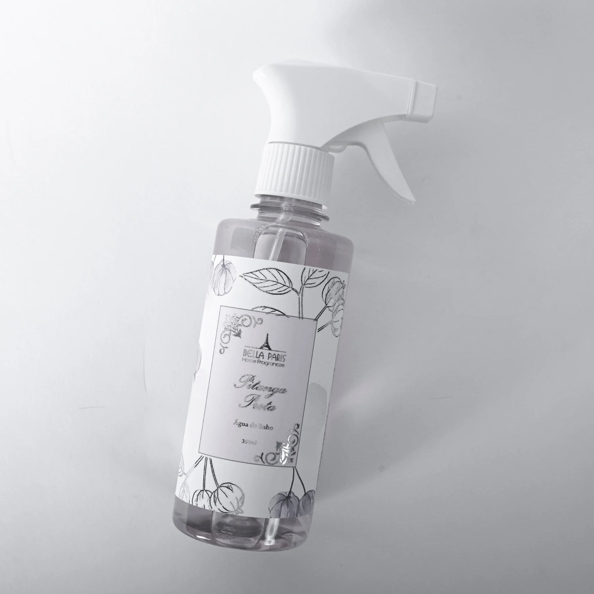 Agua de linho aroma de pitanga preta 350ml da bella paris