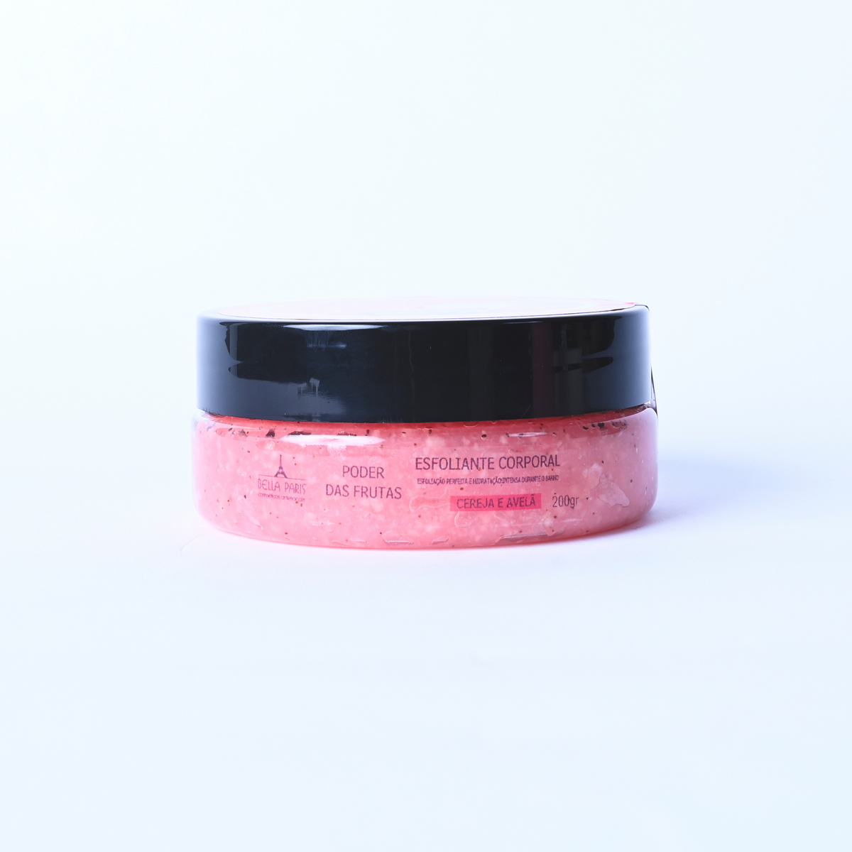 Esfoliante corporal de cereja e avelã da bella paris