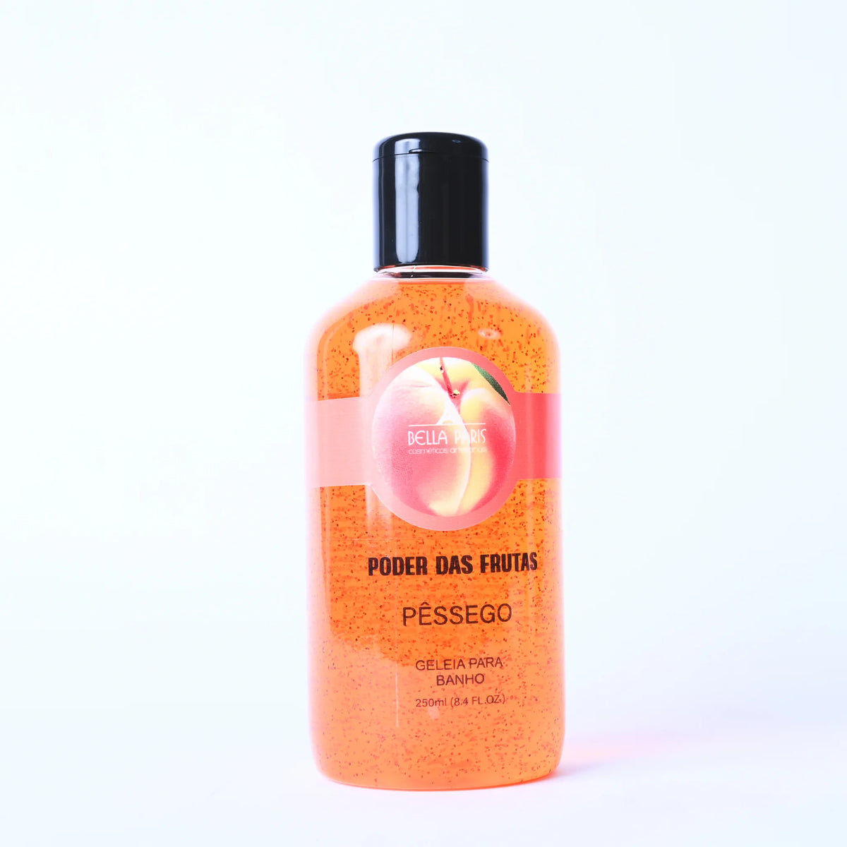 Geleia para banho de pessego da bella paris