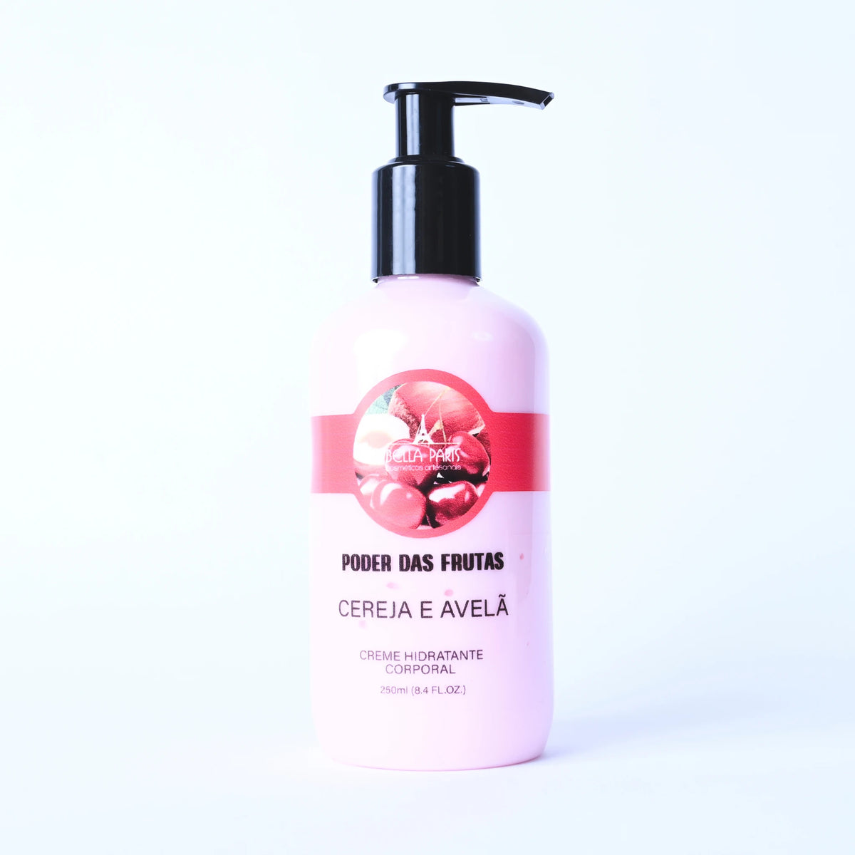 Hidratante corporal de cereja e avelã da bella paris