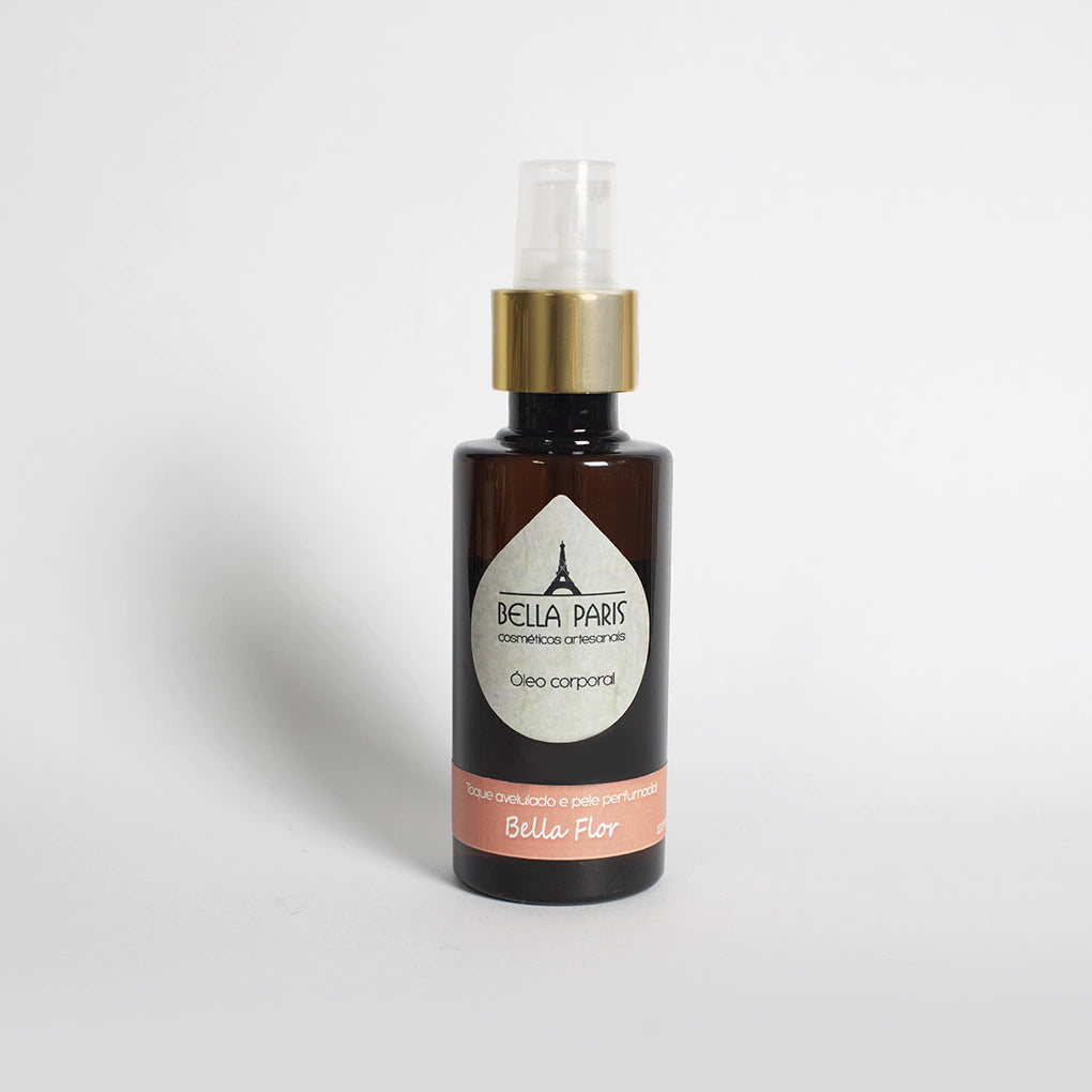 óleo corporal bella flor da bella paris