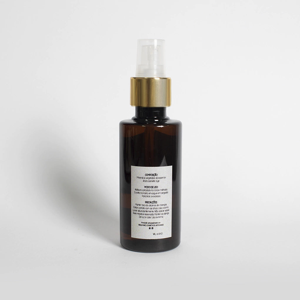 Óleo corporal bella flor da bella paris