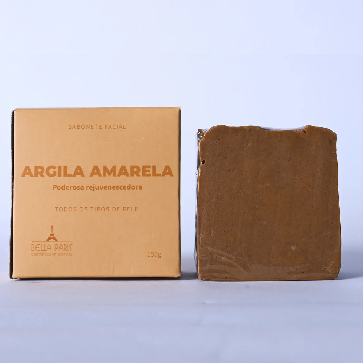 Sabonete Facial de argila amarela