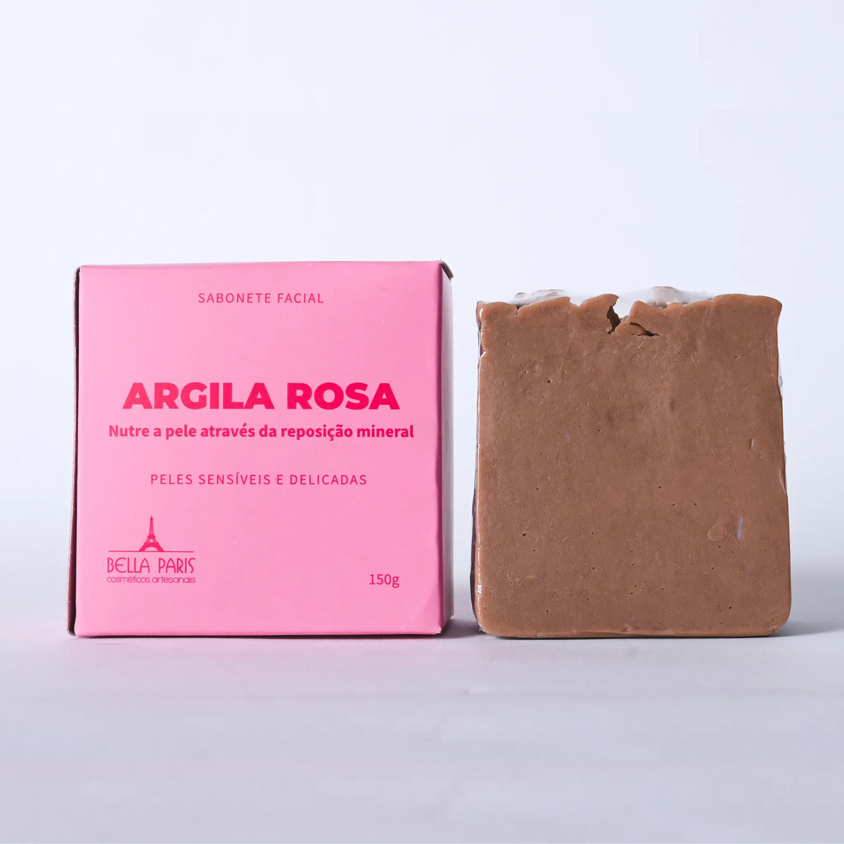 Sabonete Facial de Argila Rosa
