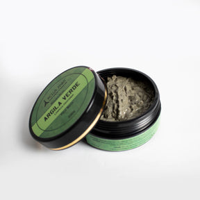 Máscara facial de argila verde da bella paris