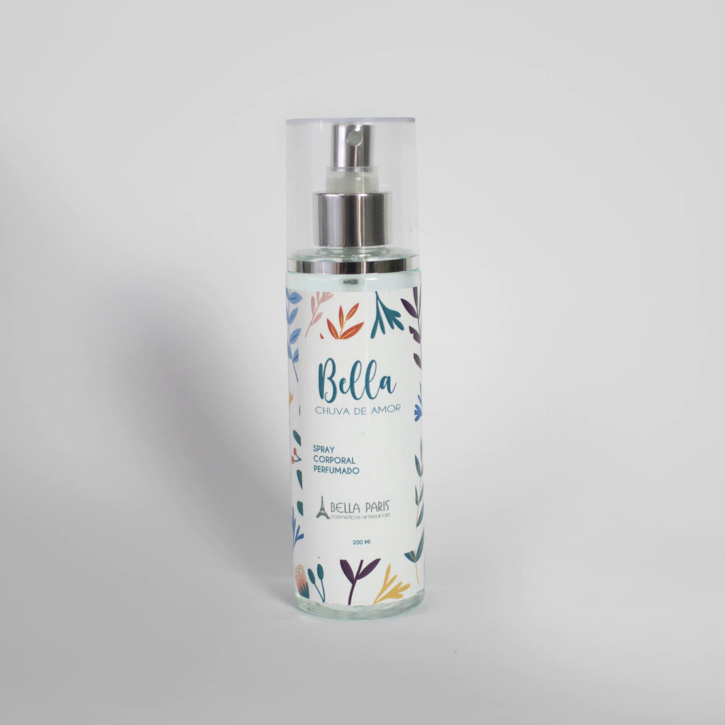 spray corporal perfumado bella chuva de amor da bella paris